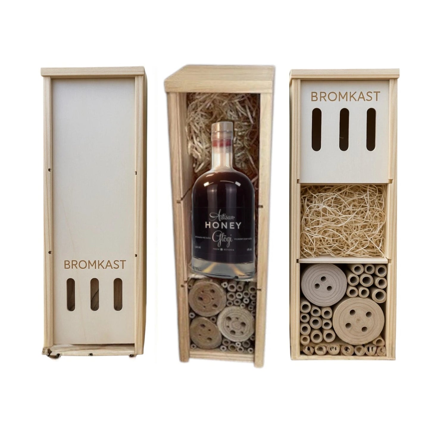 Bromkast - alcoholvrij wijn relatiegeschenk - Blooms out of the Box