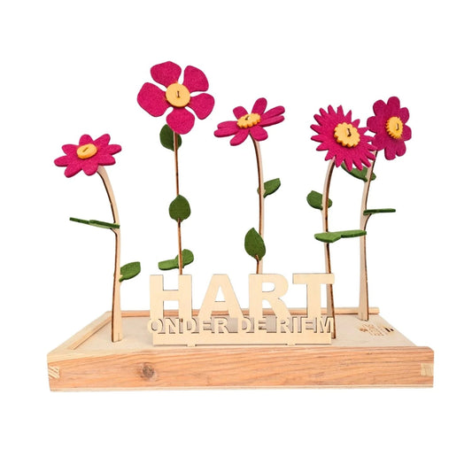 Happy Blooms 'Hart onder de riem' - Blooms out of the Box
