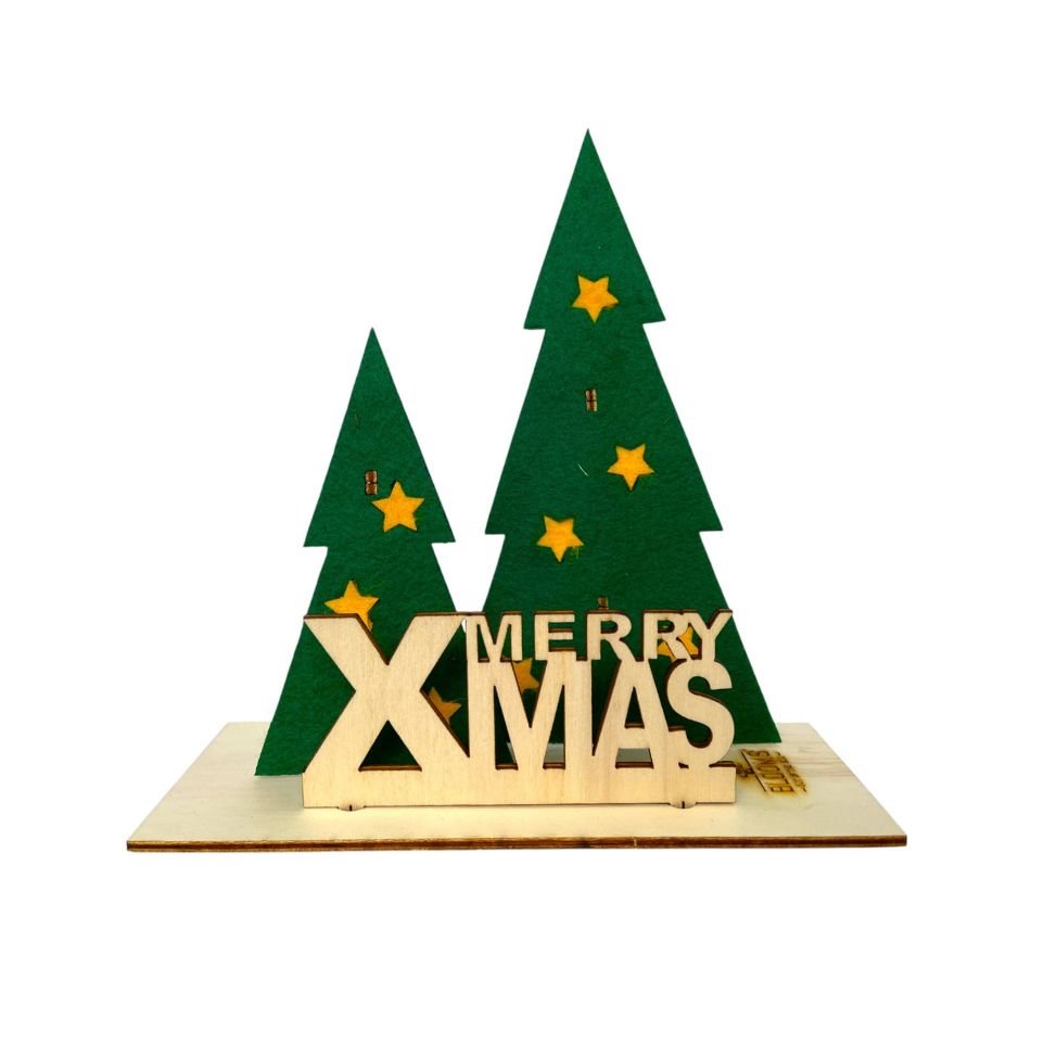 Happy Xmas - Mini - duurzaam bloem- & plantcadeau | Blooms out of the Box