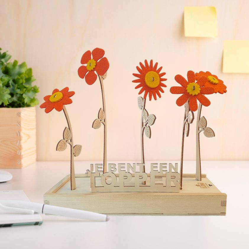 Happy Blooms 'Je bent een topper'