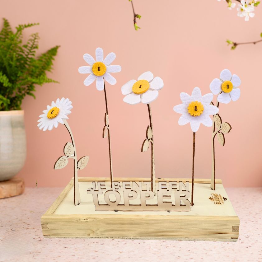 Happy Blooms 'Je bent een topper'