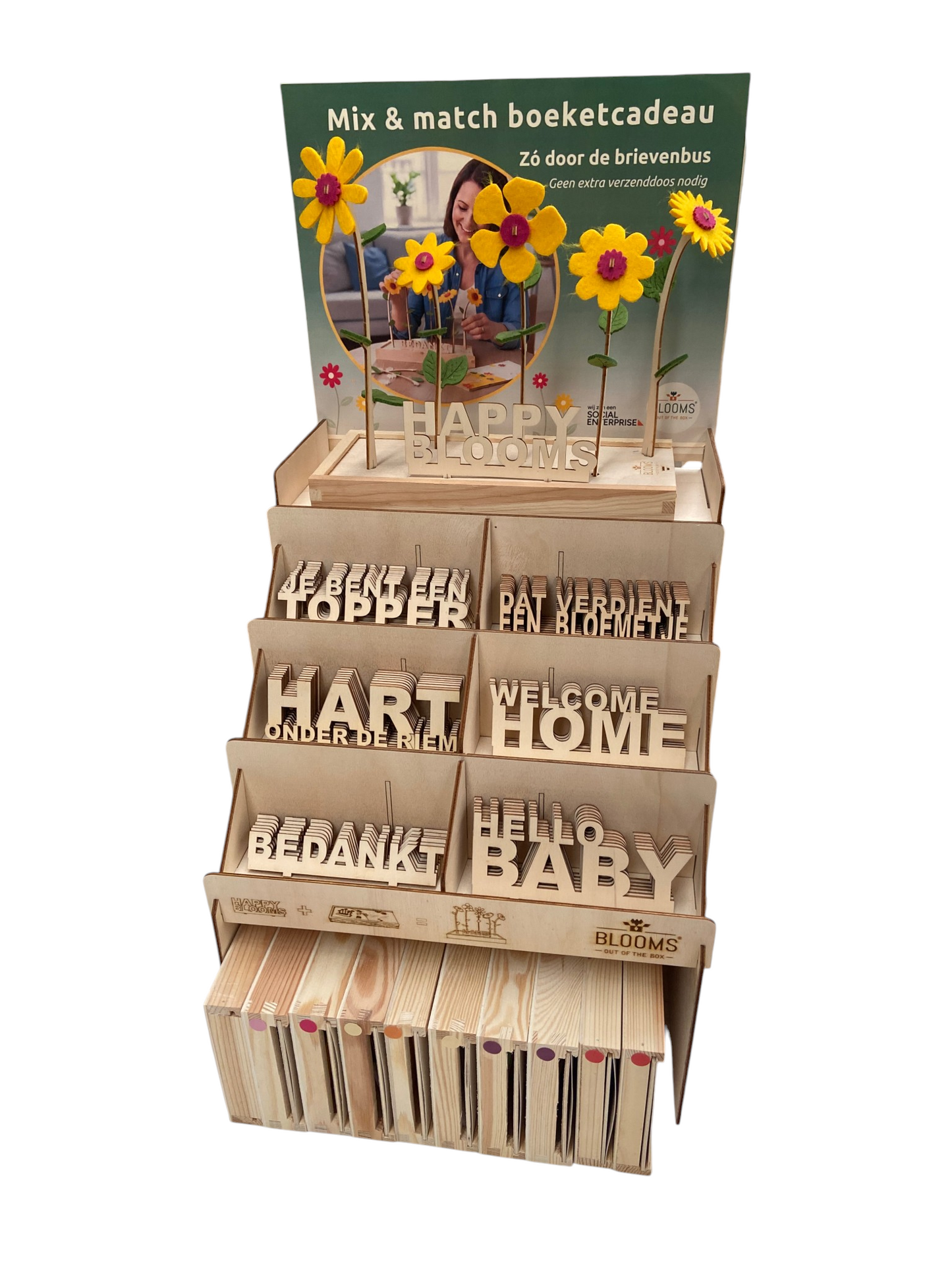 Reseller BloomsBox Display-Set