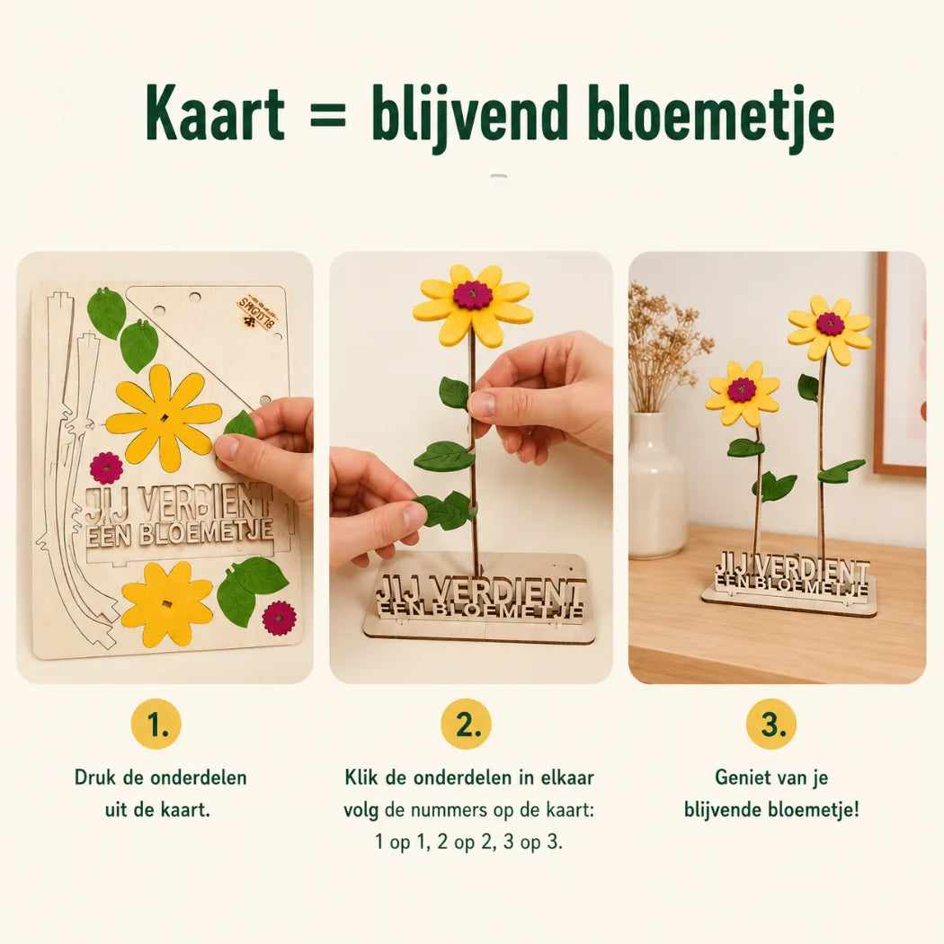 Happy Blooms - Duo 'Jij verdient een bloemetje'