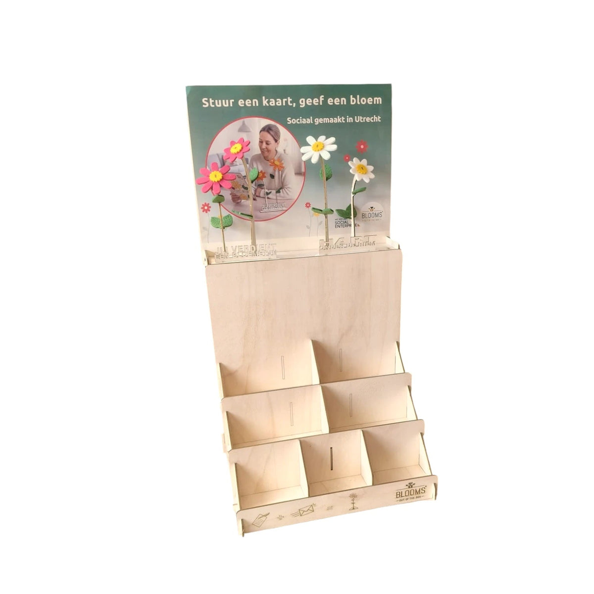 Bloemenpost - Display Leeg - duurzaam bloem- & plantcadeau | Bloomsoutofthebox