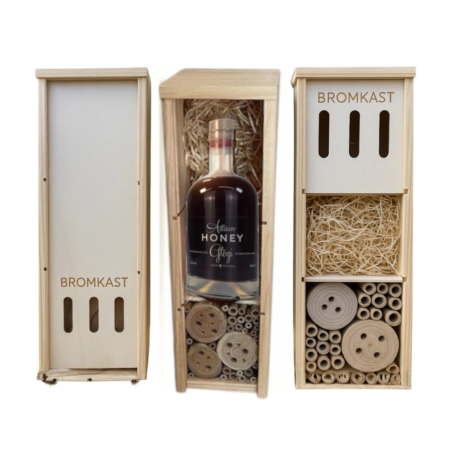 Bromkast - alcoholvrij wijn relatiegeschenk - Blooms out of the Box