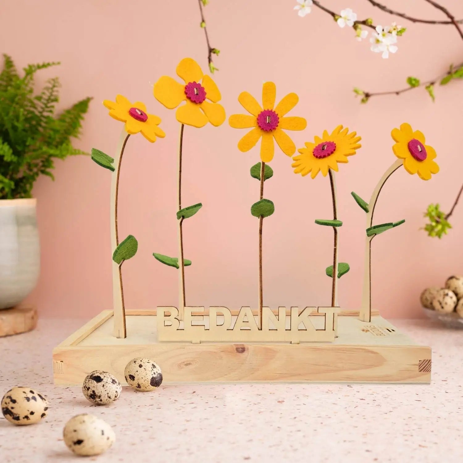 Happy Blooms 'Bedankt' - Blooms out of the Box