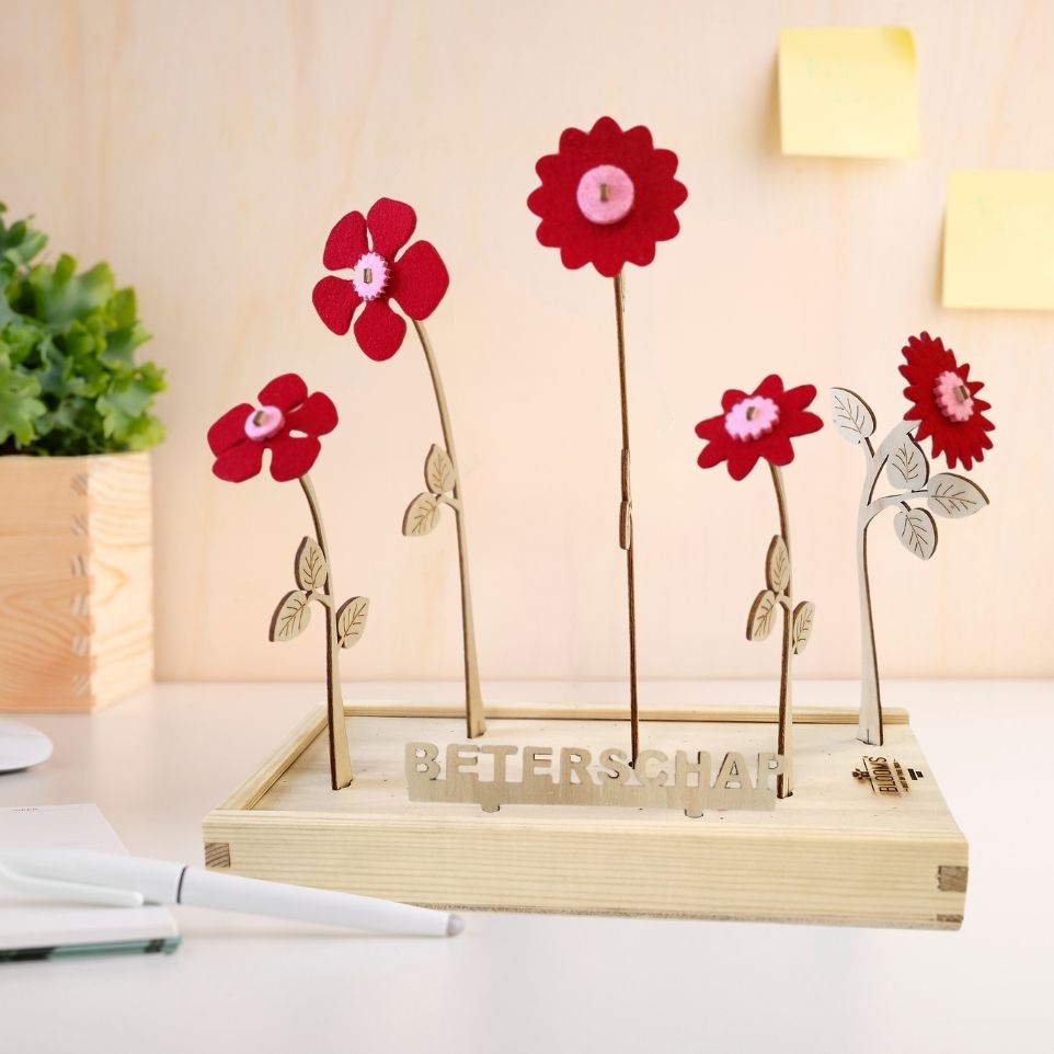 Happy Blooms 'Beterschap' - Blooms out of the Box