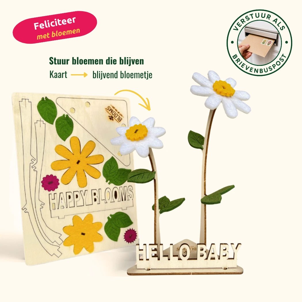 Happy Blooms - Duo 'Hello Baby' - Blooms out of the Box