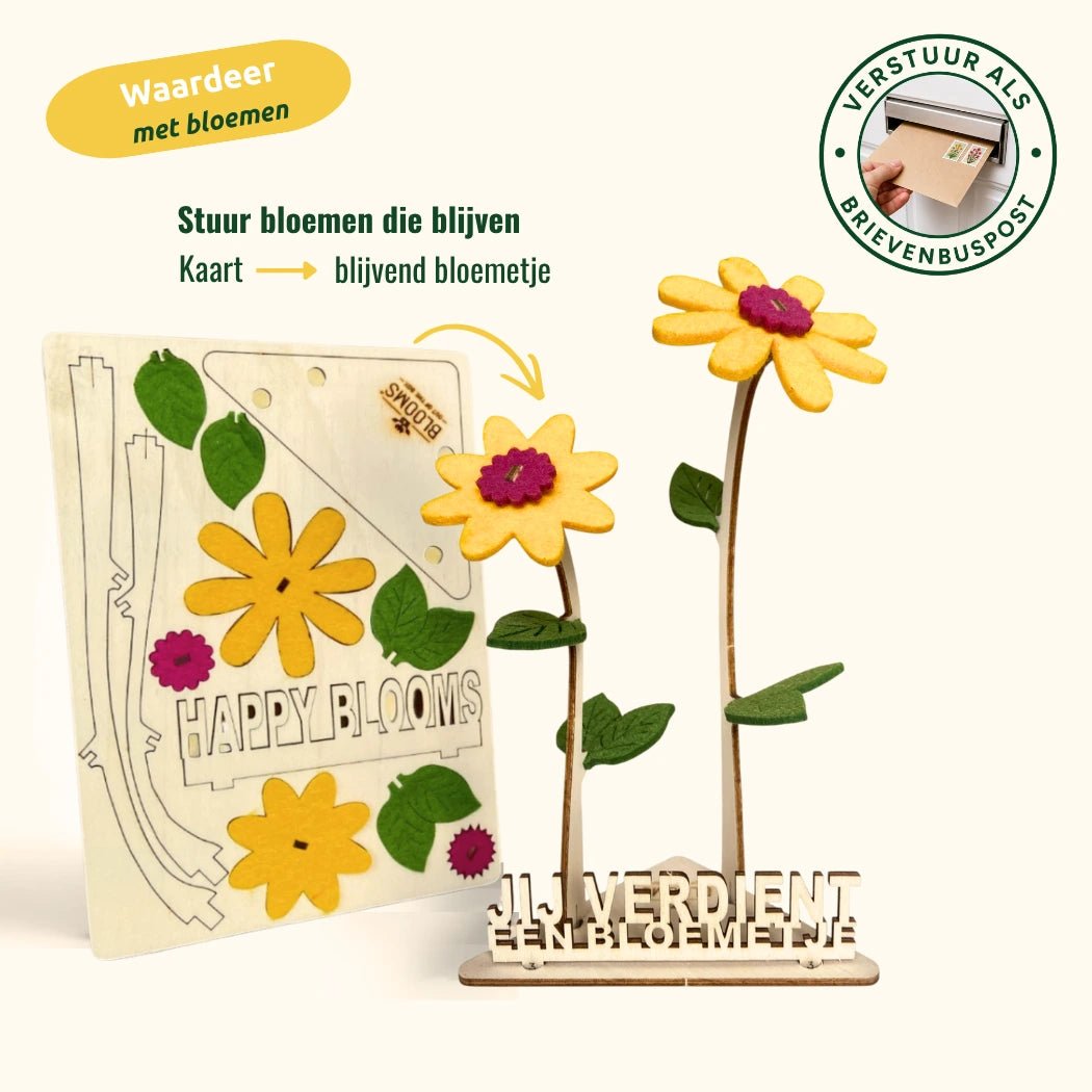 Happy Blooms - Duo 'Jij verdient een bloemetje' - Blooms out of the Box