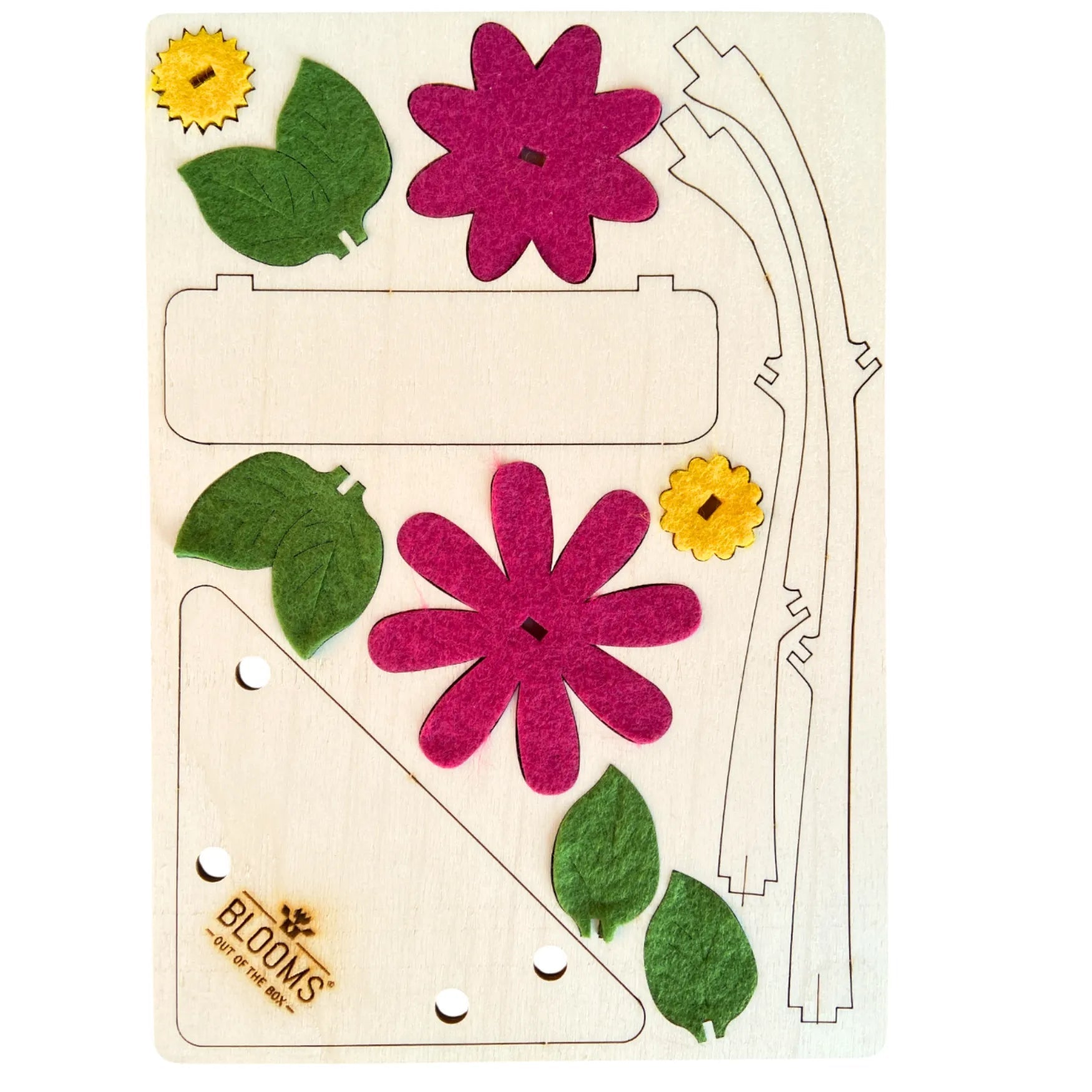 Happy Blooms - Duo 'your logo' - Blooms out of the Box