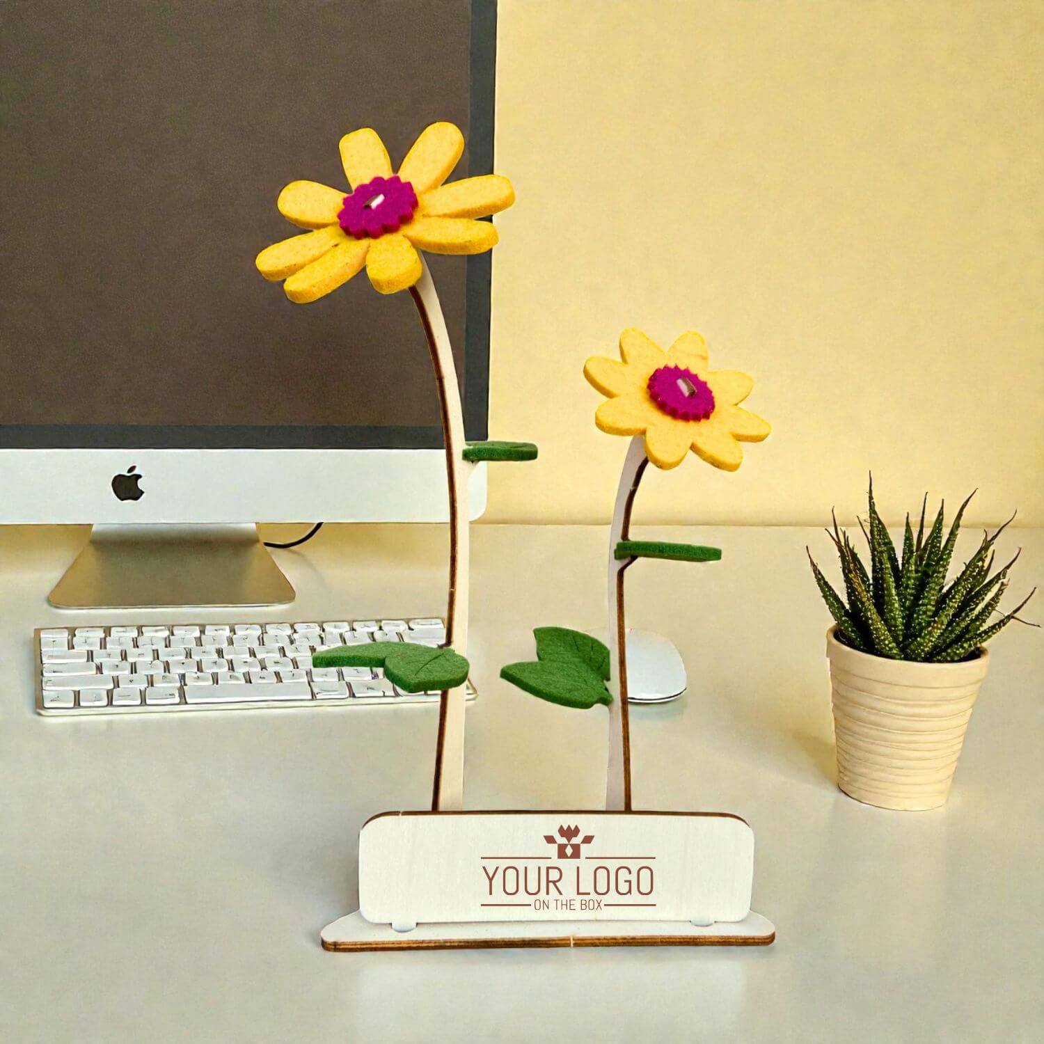 Happy Blooms - Duo 'your logo' - Blooms out of the Box