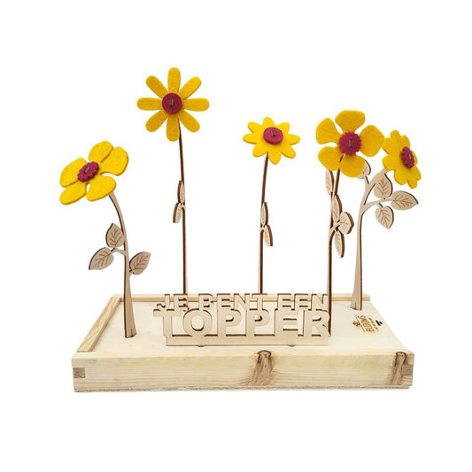 Happy Blooms 'Je bent een topper' - Blooms out of the Box