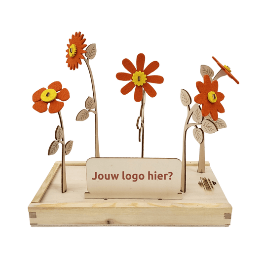 Happy Blooms 'Your logo' (vanaf 10) - Blooms out of the Box