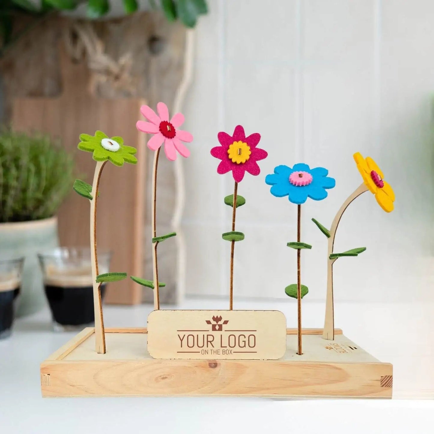 Happy Blooms 'Your logo' (vanaf 10) - Blooms out of the Box