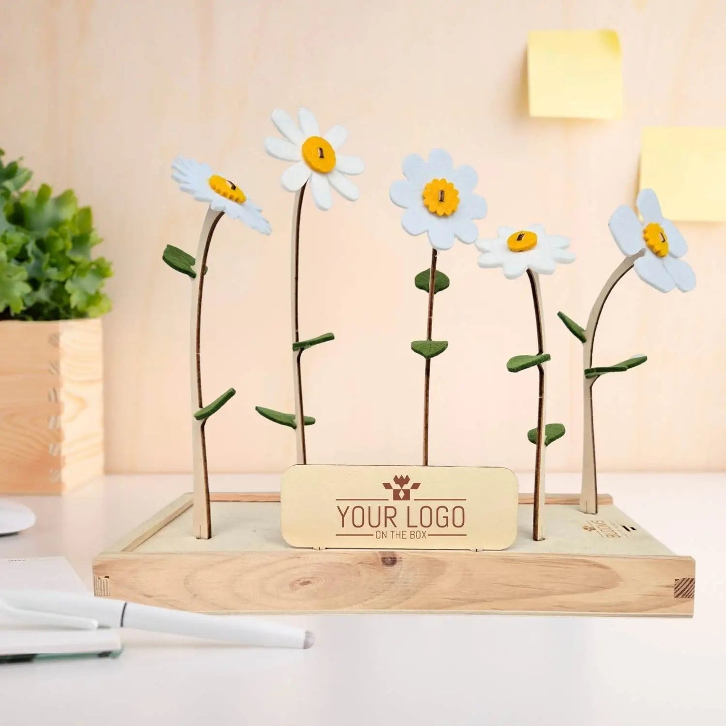 Happy Blooms 'Your logo' (vanaf 10) - Blooms out of the Box