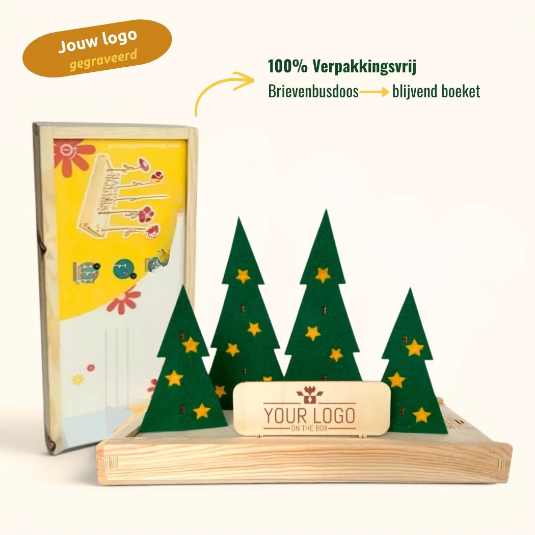 Happy Xmas (vanaf 10) - duurzaam bloem- & plantcadeau | Blooms out of the Box