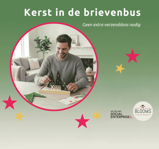Kerstcadeau - Fotobord - duurzaam bloem- & plantcadeau | Bloomsoutofthebox