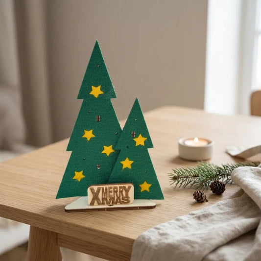 Kerstpost - Duo (8 stk) - duurzaam bloem- & plantcadeau | Blooms out of the Box