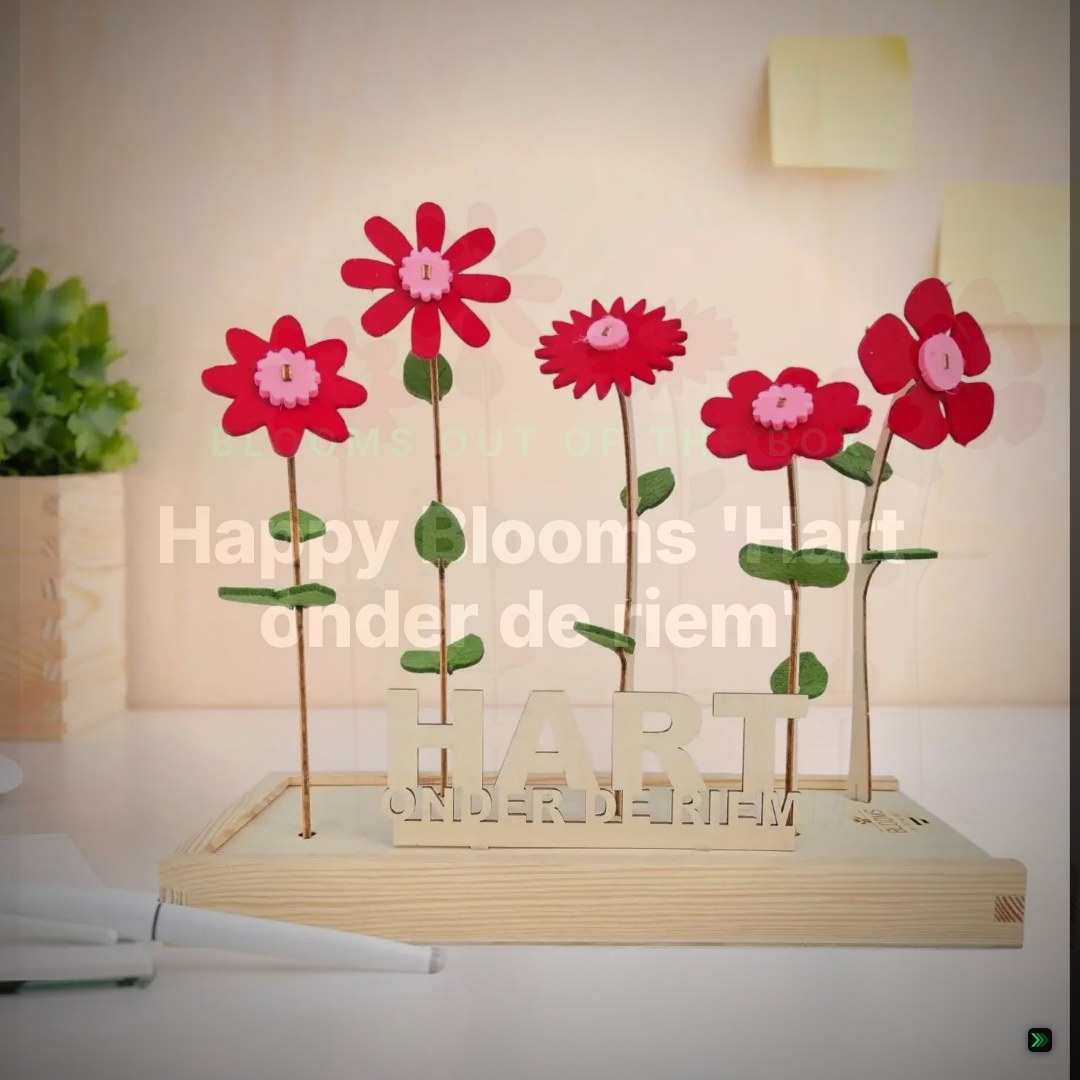 Happy Blooms 'Hart onder de riem' – Clean Showcase